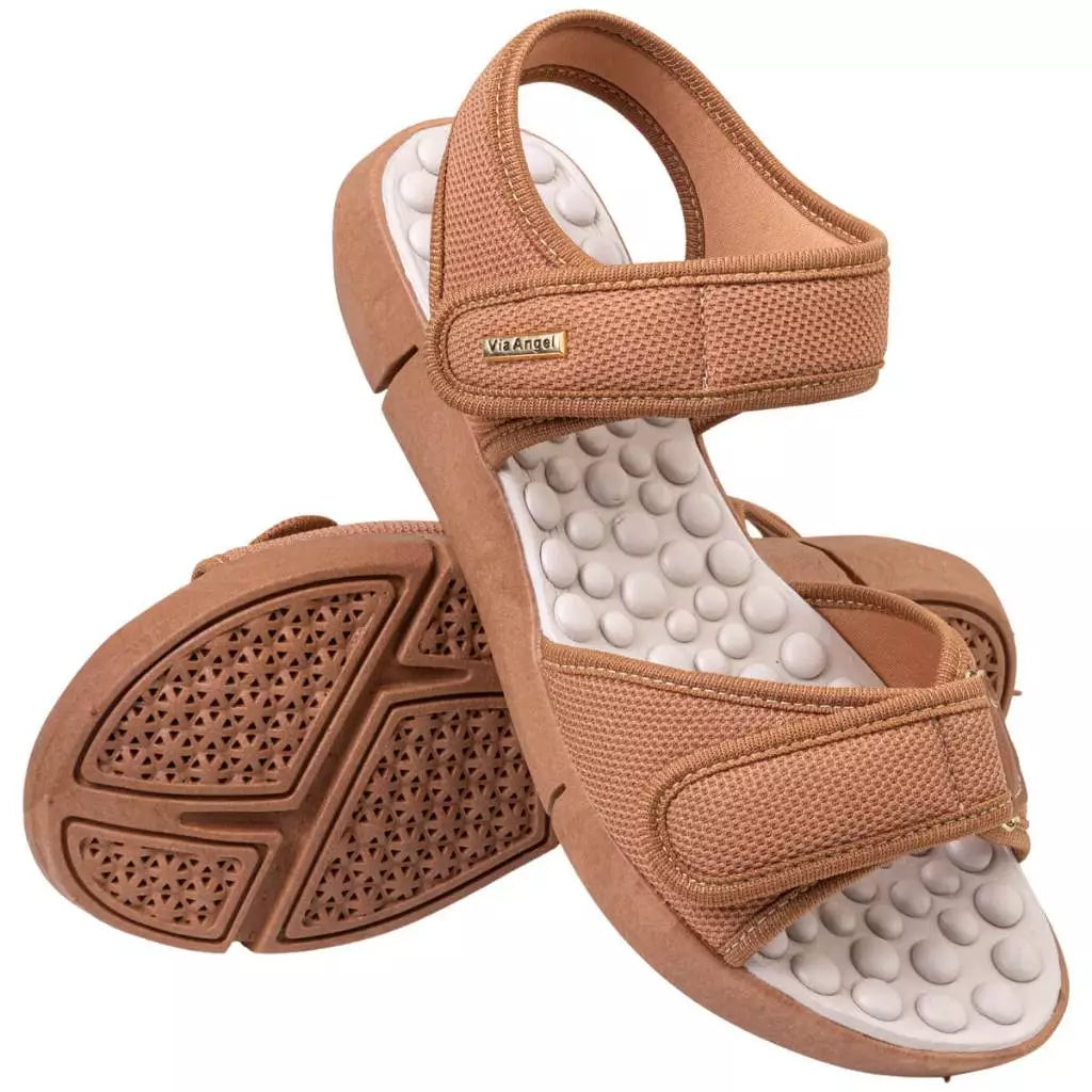 Sandália Ortopédica Com Velcro - Comfort Helena